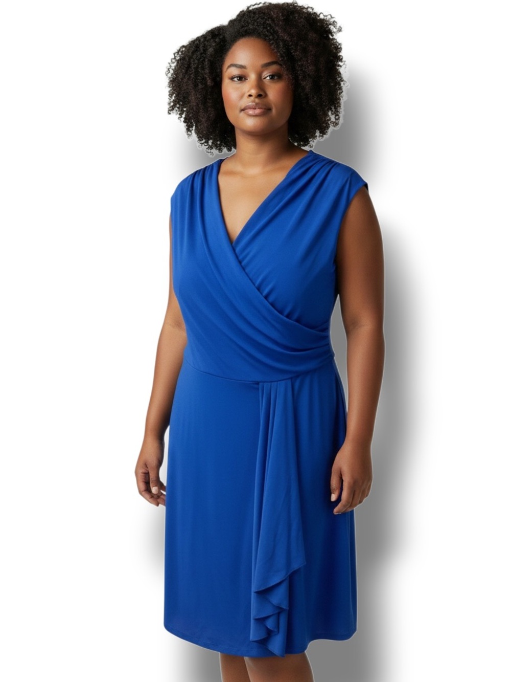ALYX Limited Women’s Sleeveless Plunging Neck Draped Surplice Midi Dress XL